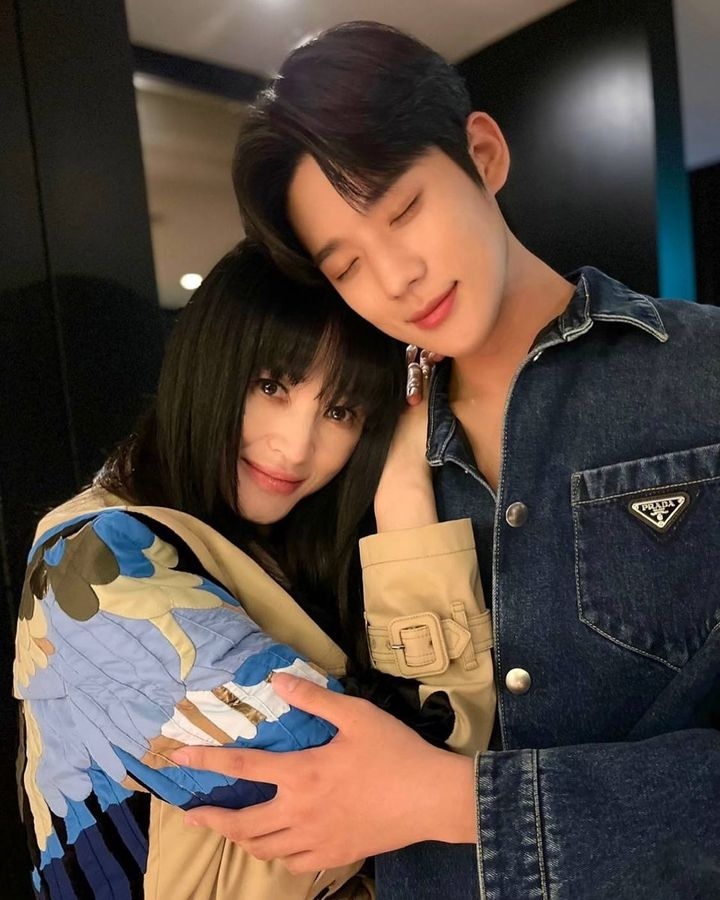 文相敏與金憓秀前輩的相處