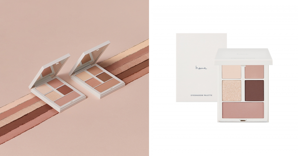 heme特調眼彩盤-淡粉