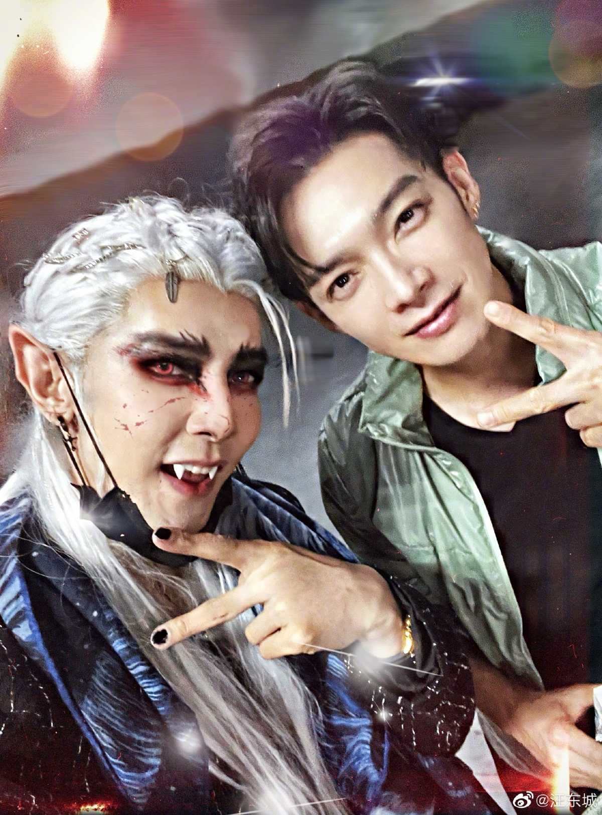 身為動漫迷的汪東城萬聖節大玩Cosplay