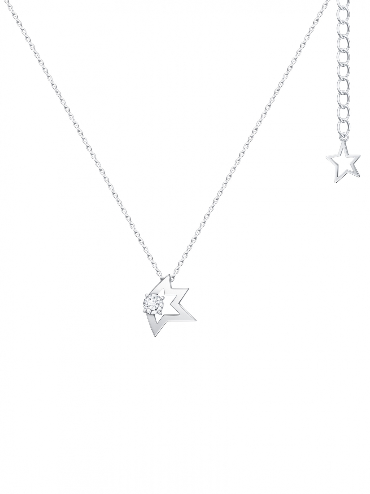 TASAKI comet plus diamonds solo 白K金項鍊,NT$108,000