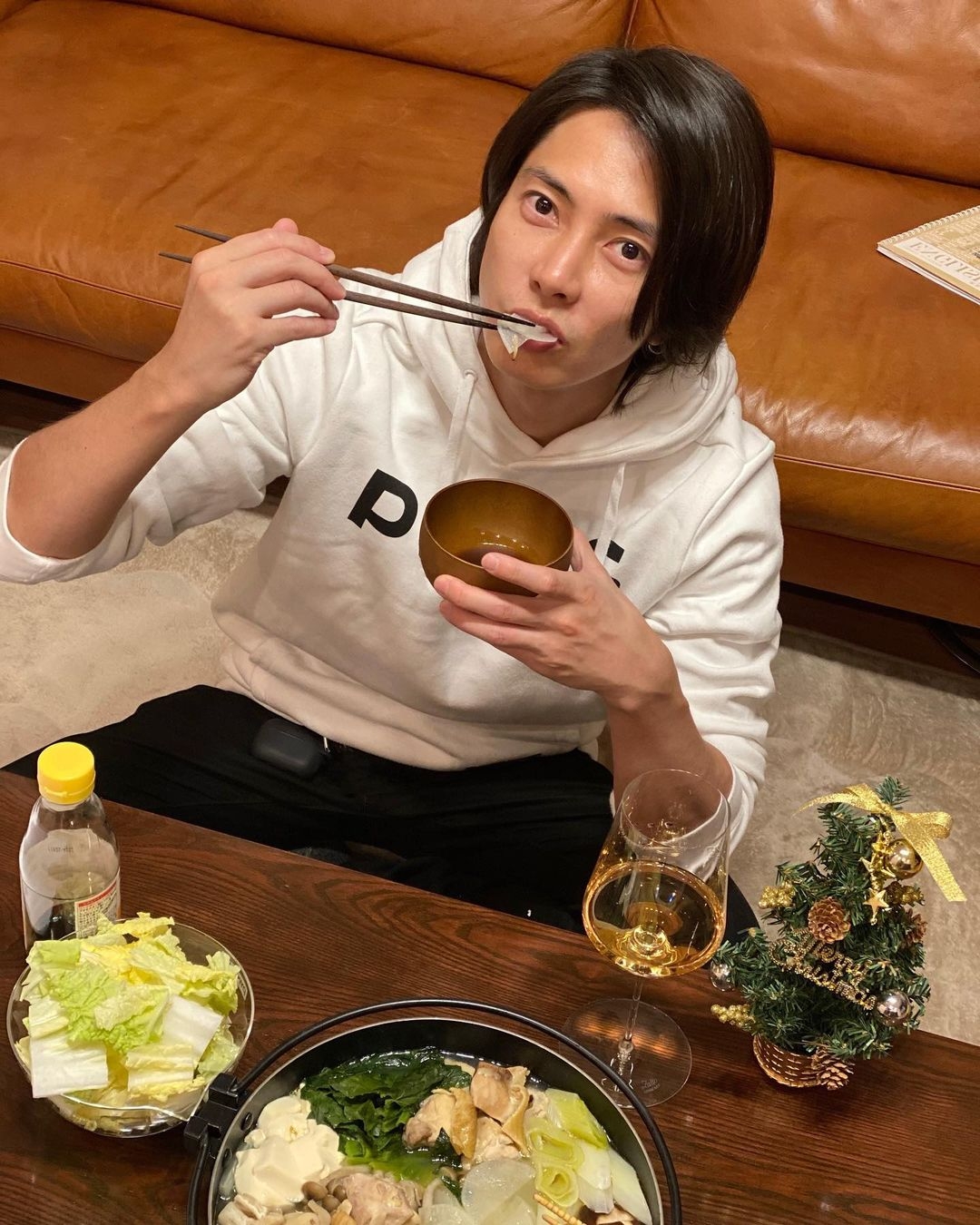 山下智久的飲控菜單