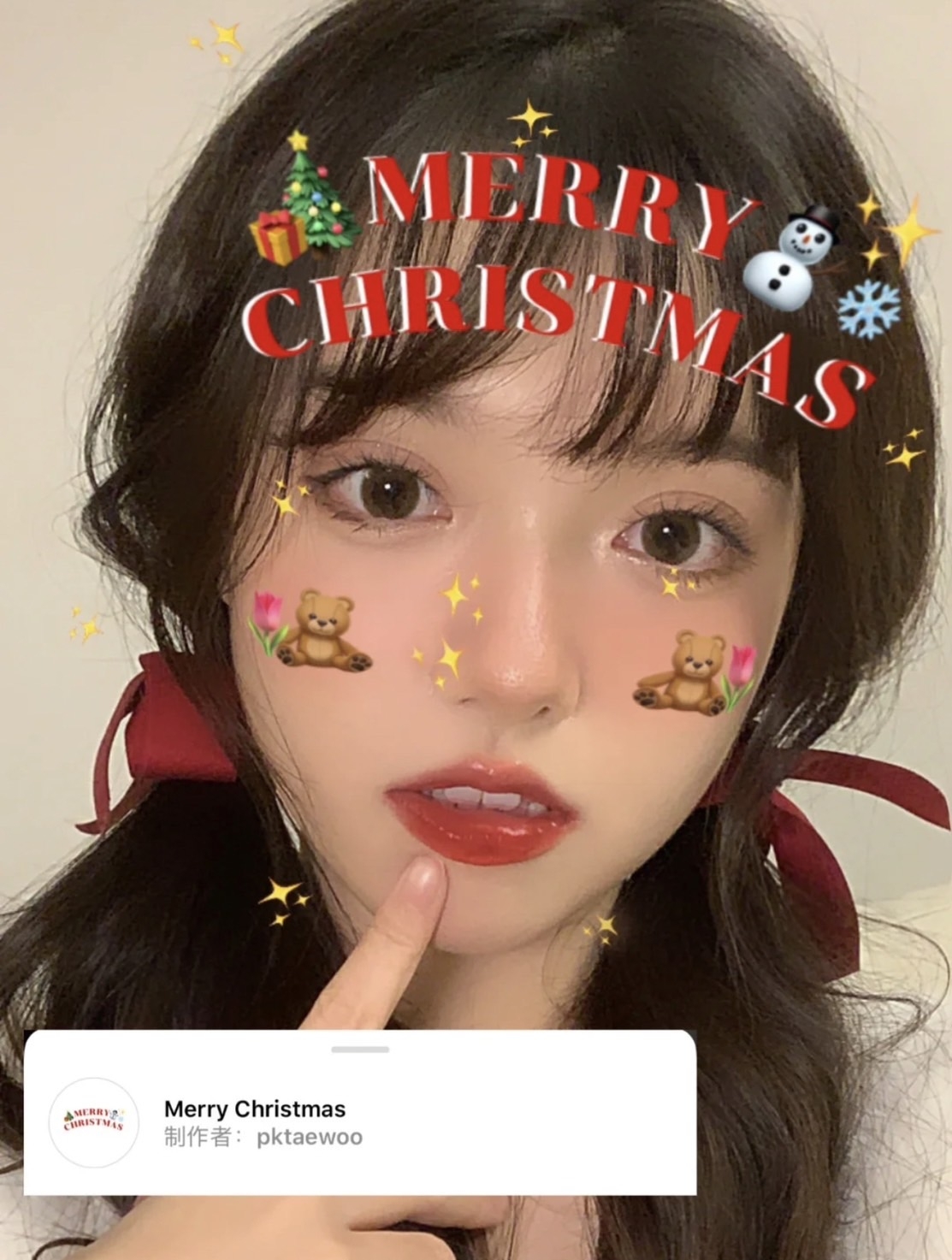 IG聖誕濾鏡4:Merry Christmas