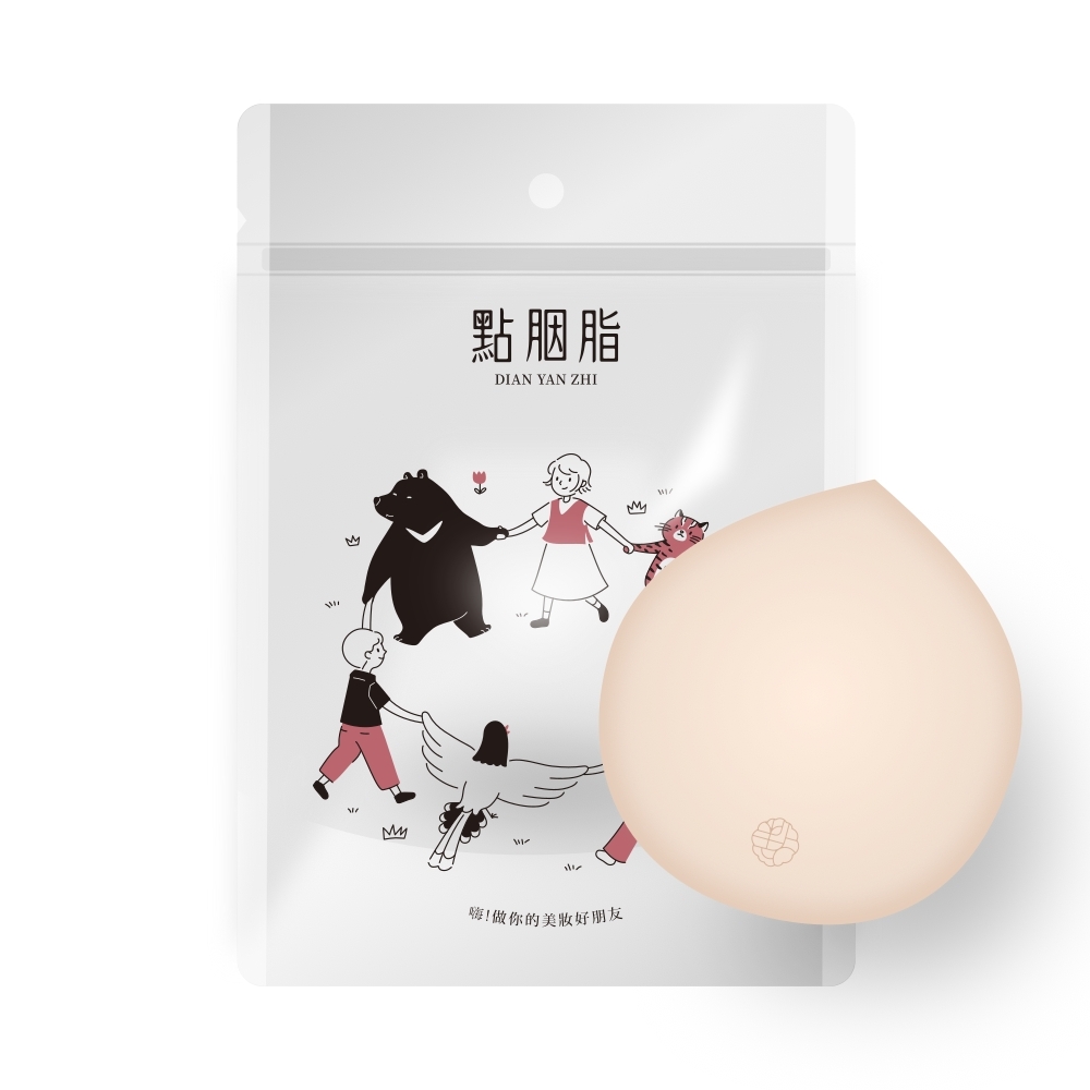 點胭脂胖水滴 "papai" 拍拍海綿,NT$135