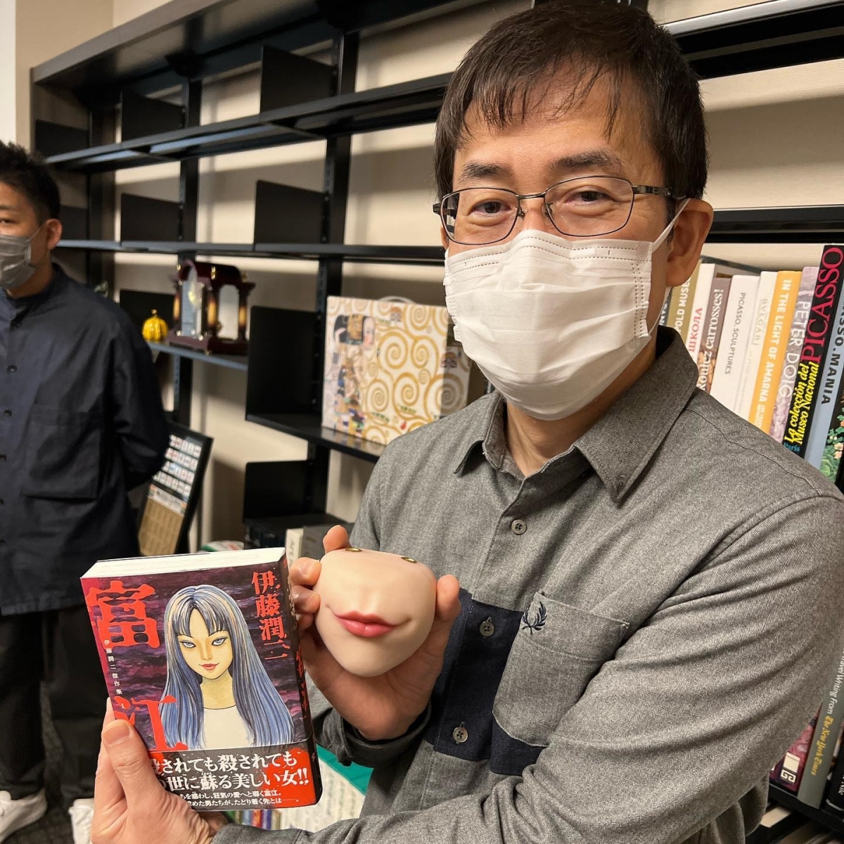 「伊藤潤二 x 人肉藝術家Doooo」聯名商品