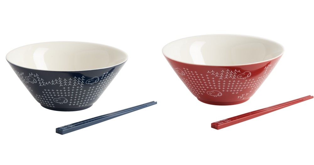 史努比日式拉麵碗筷組