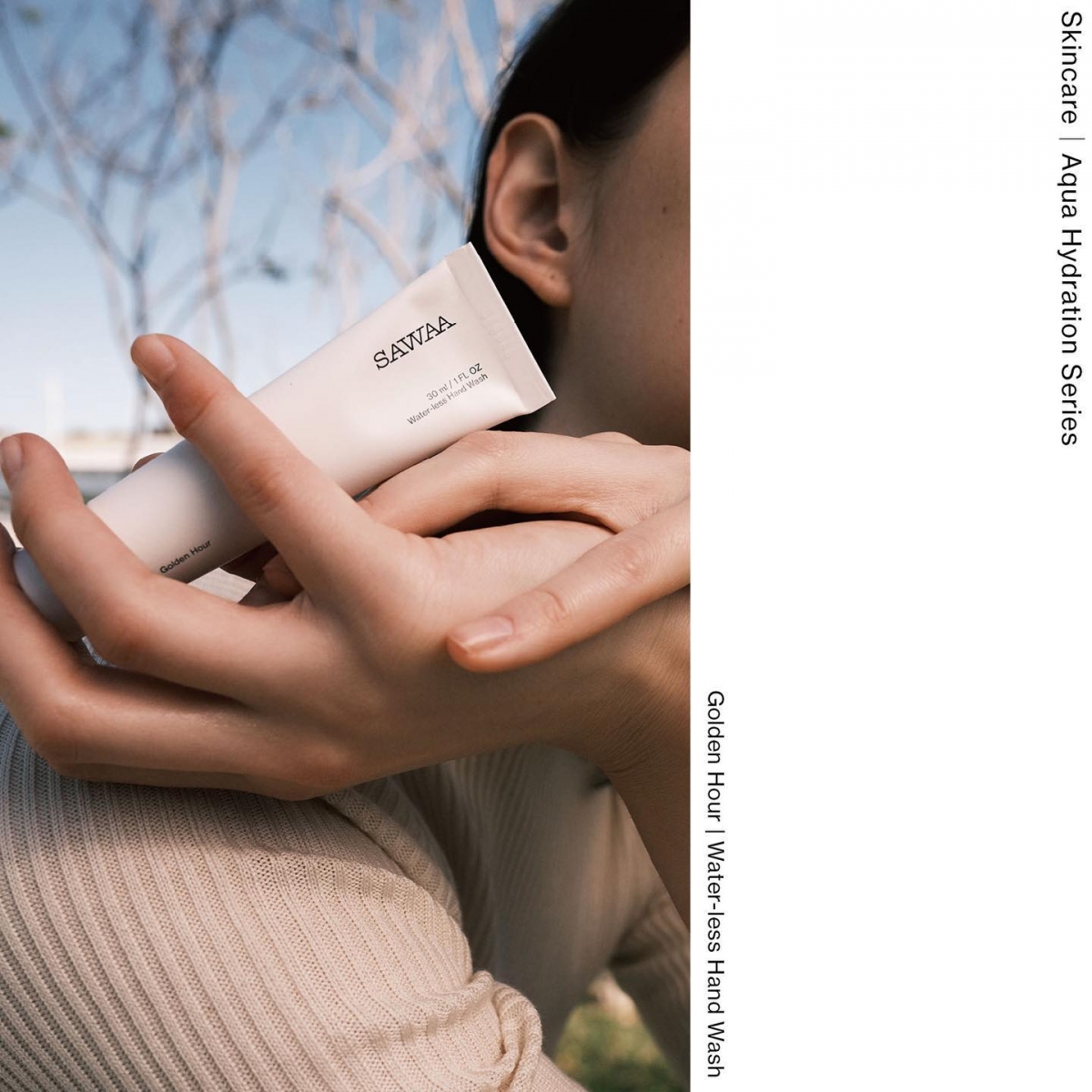 SAWAA慕橙保濕乾洗手凝露30ml,NT$300
