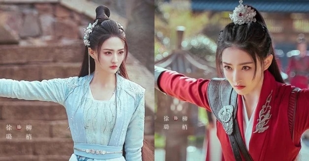 徐璐近期在《月歌行》扮相美出新高度。