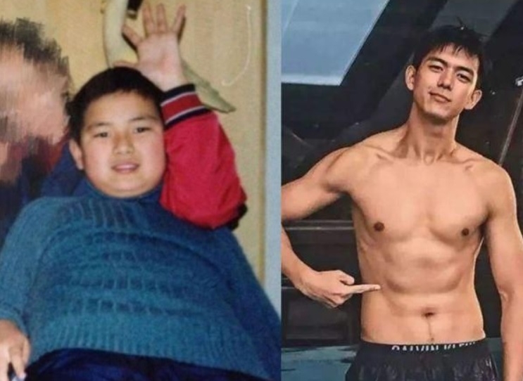 李現不但瘦身成功還擁有精實吸睛的肌肉。