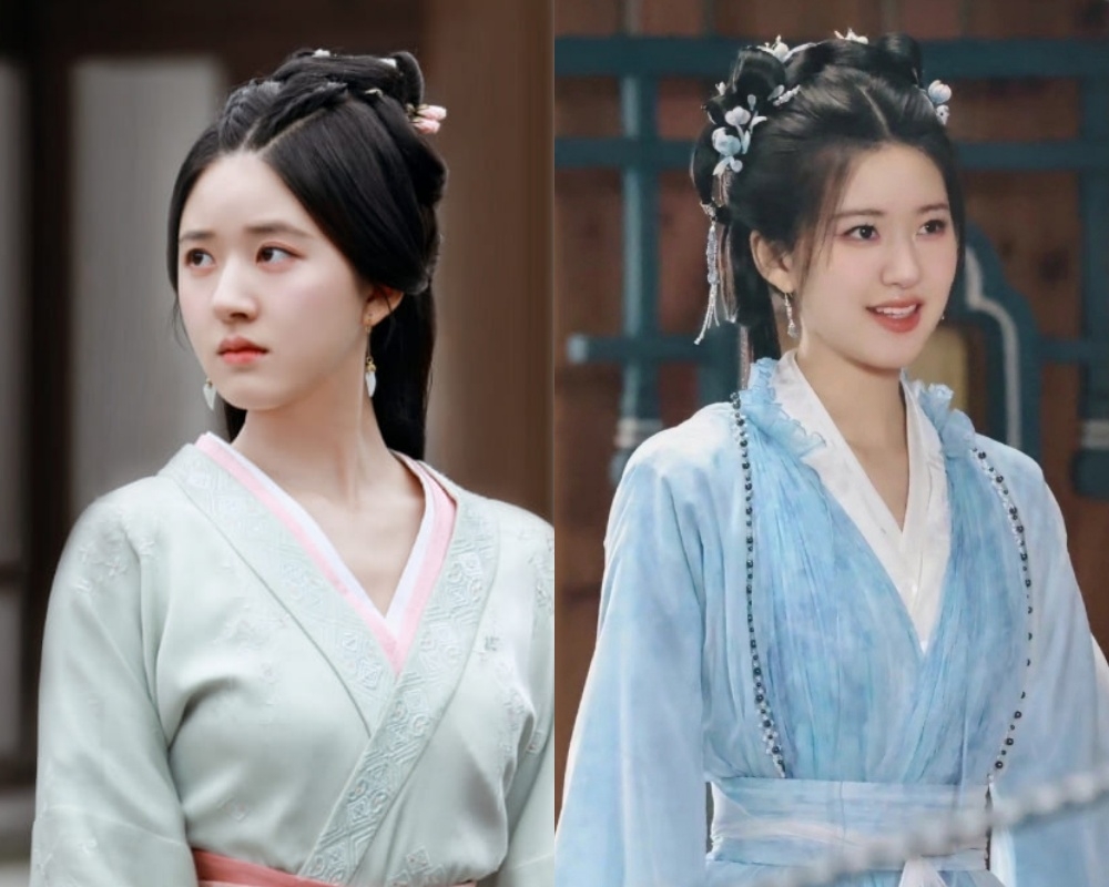 趙露思古裝造型其實相當厚重