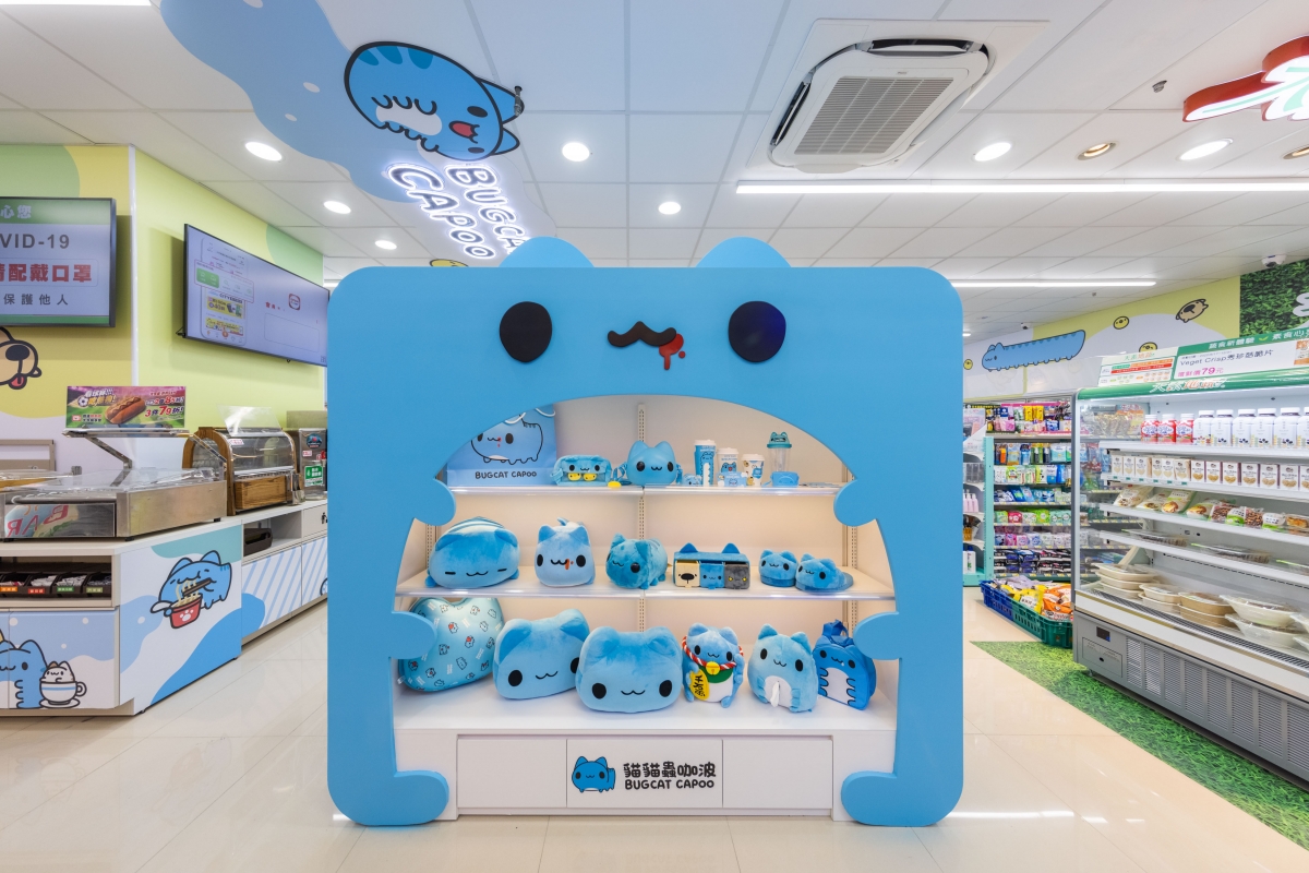 7-ELEVEN X貓貓蟲咖波主題店