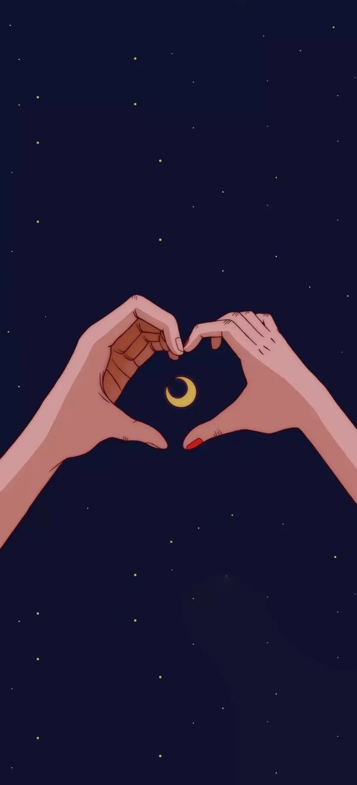 很有意境的美少女戰士聖誕節桌布