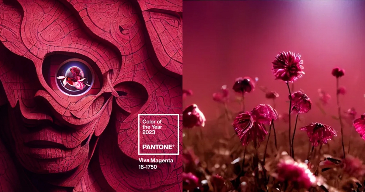 Viva-Magenta洋紅色