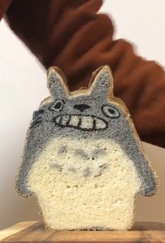 龍貓吐司