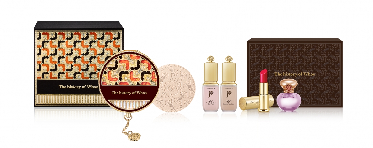 Whoo輕奢寵愛粉餅禮盒(蓮李金藏版),NT$4,980