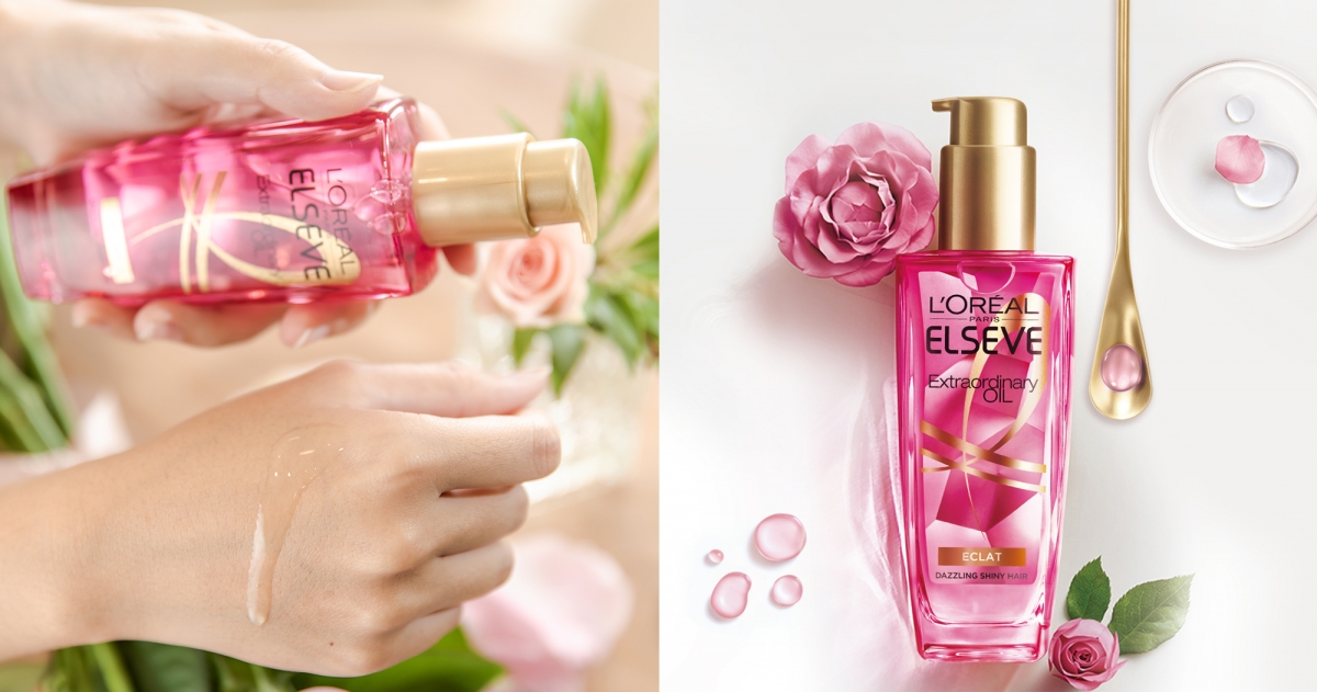 巴黎萊雅 金緻護髮精油 訂製香氛系列-玫瑰精華