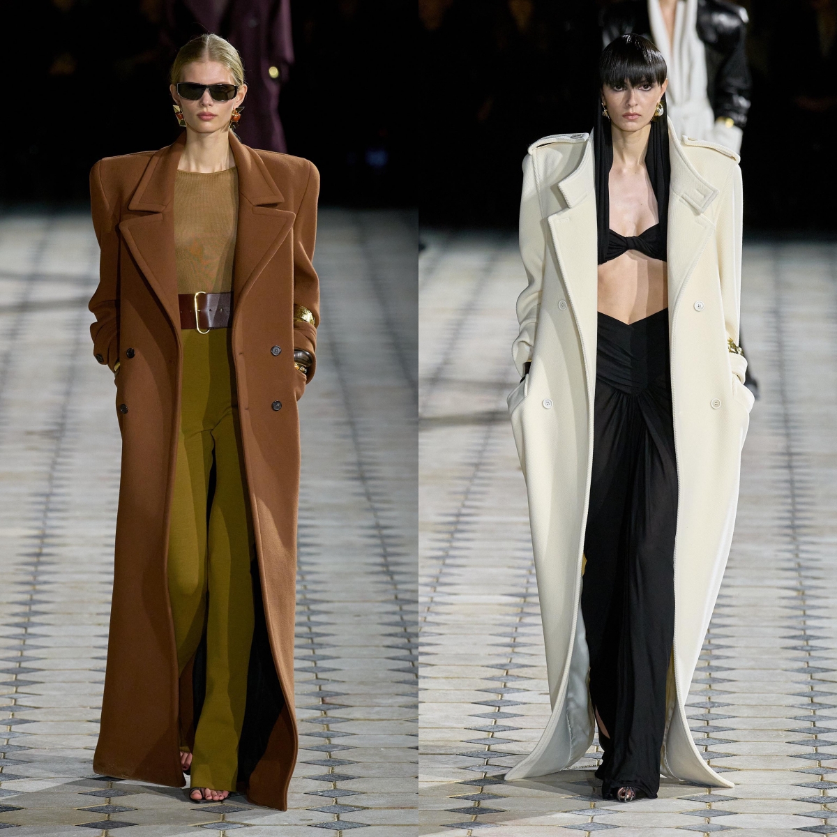  Saint Laurent 2023春夏系列。