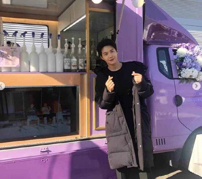 韓韶禧曾送應援車給金宣虎