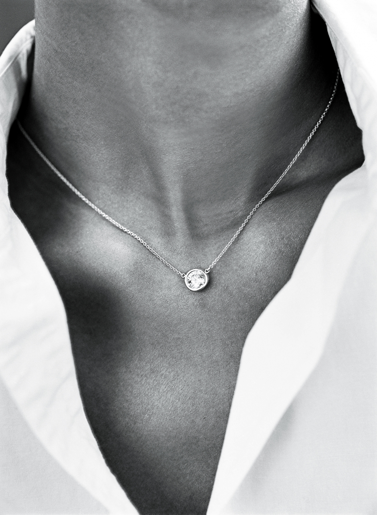 Tiffany Diamonds By The Yard 18K金玫瑰鑲鑽項鍊,NT$65,000起