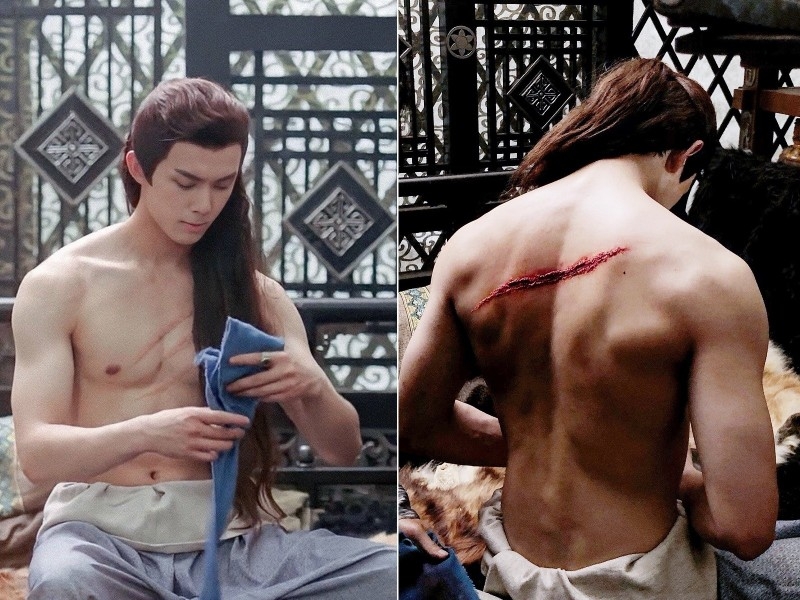 吳磊以一身魁武肌肉向觀眾們宣告自己轉大人（？）