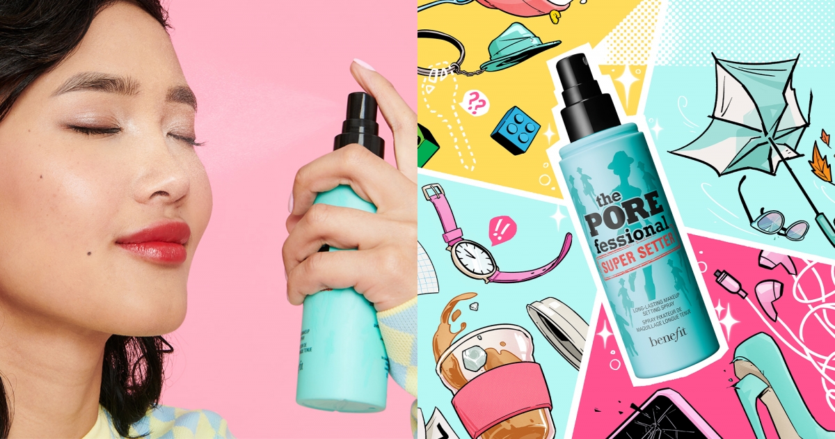 benefit 嘖嘖稱齊無油慮定妝噴霧