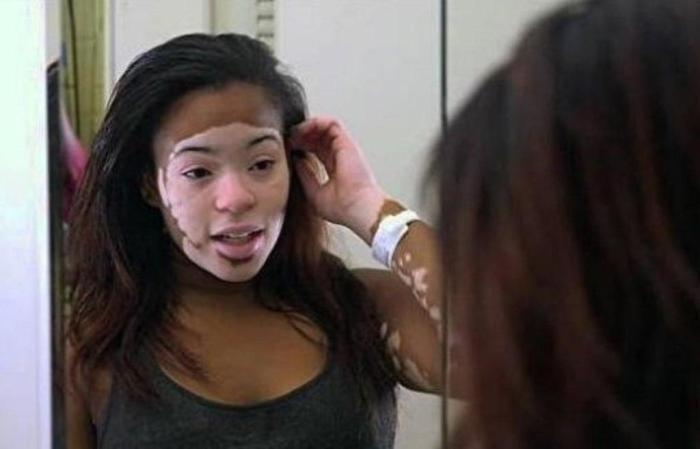 女孩卸妝後嚇壞眾人