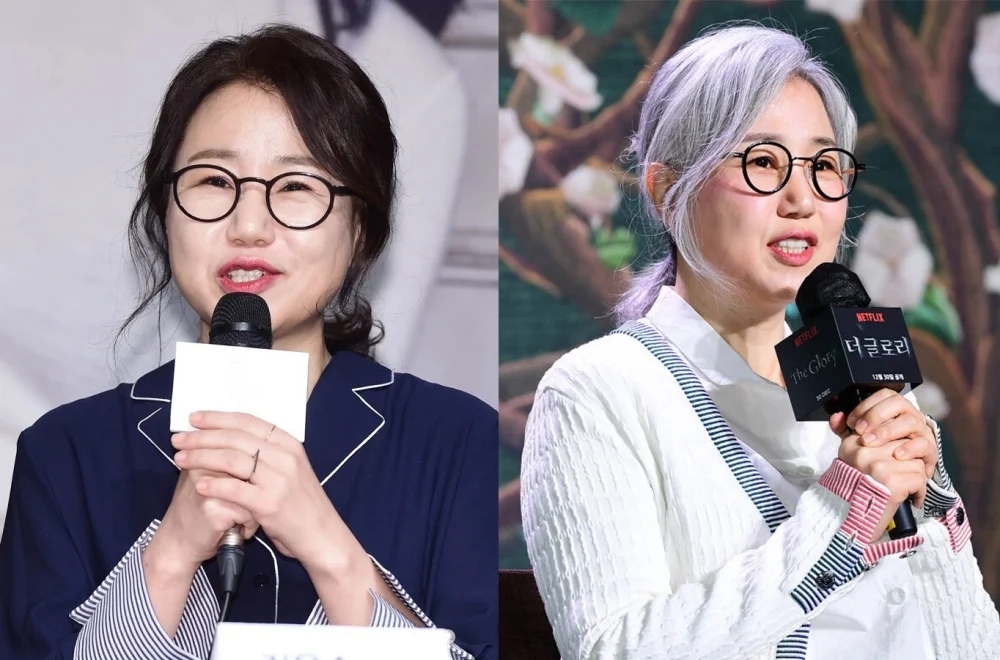 金銀淑編劇從黑髮變白髮