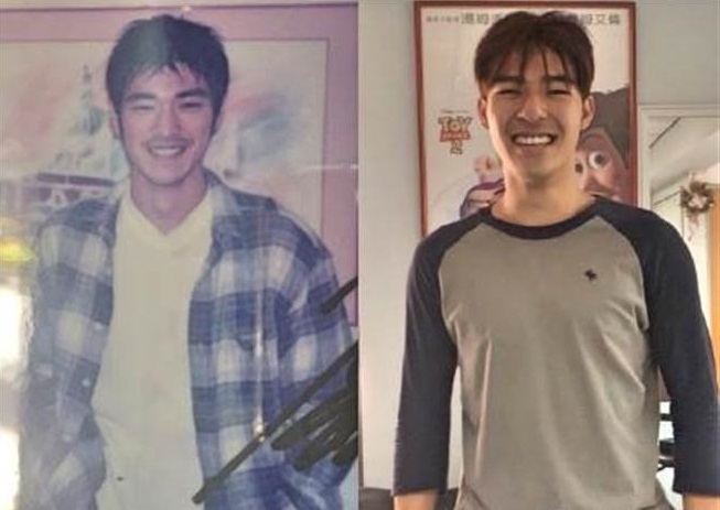 濃眉大眼的陳昊森和金城武有張明星臉。
