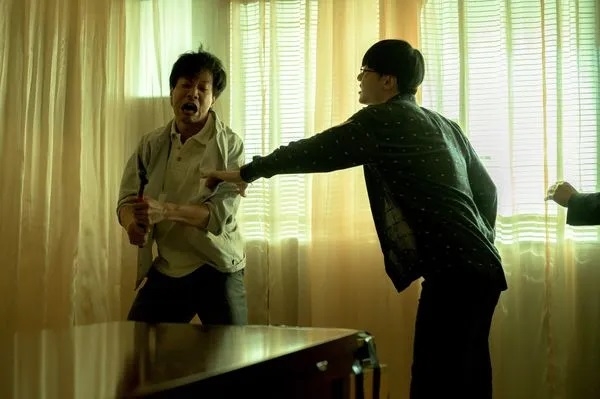 薛仕凌在《台灣犯罪故事》當中情緒潰堤失控。