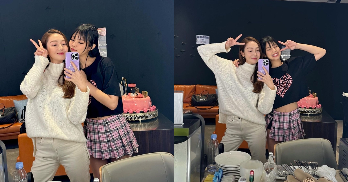 Jessica出席BLACKPINK 演唱會,再幫好友Jennie慶生。