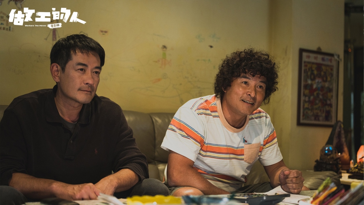 李銘順的泡麵頭相當接地氣。