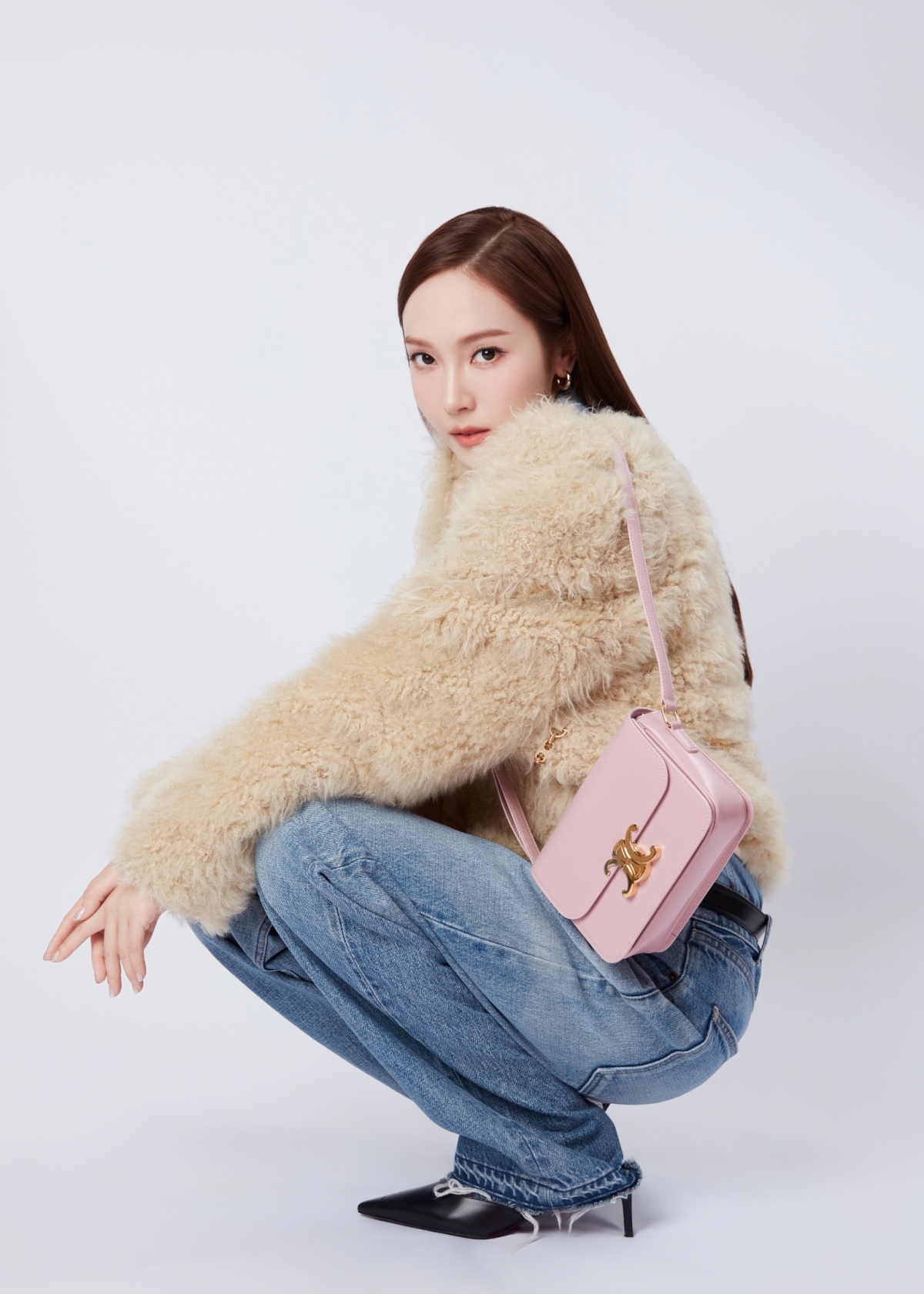 JESSICA JUNG IN CELINE BY HEDI SLIMANE