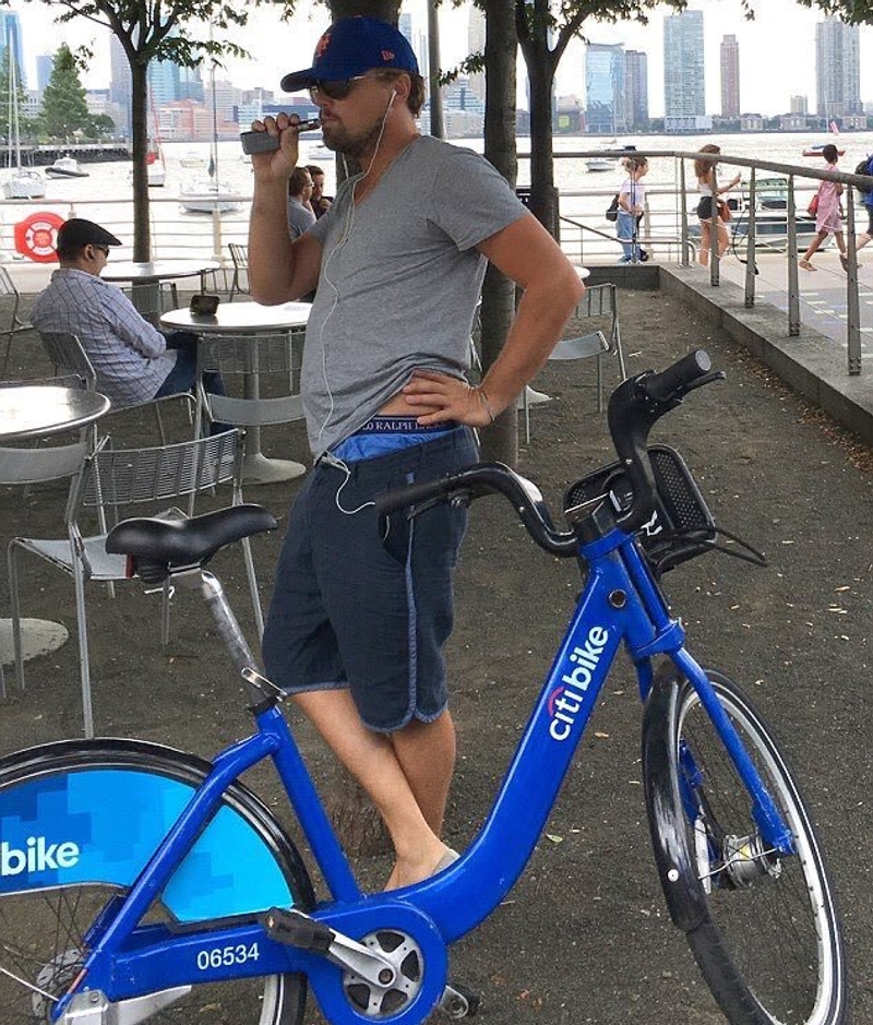 李奧納多私下模樣