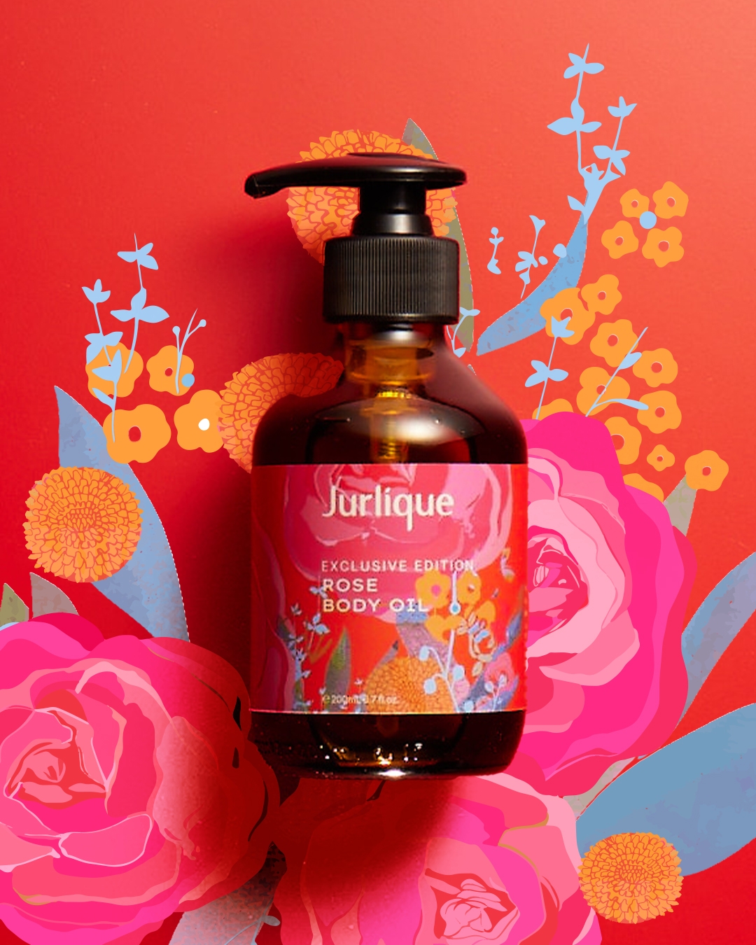 Jurlique 2023玫瑰按摩油奢華限定版200 ml,新春專寵價NT$2,900