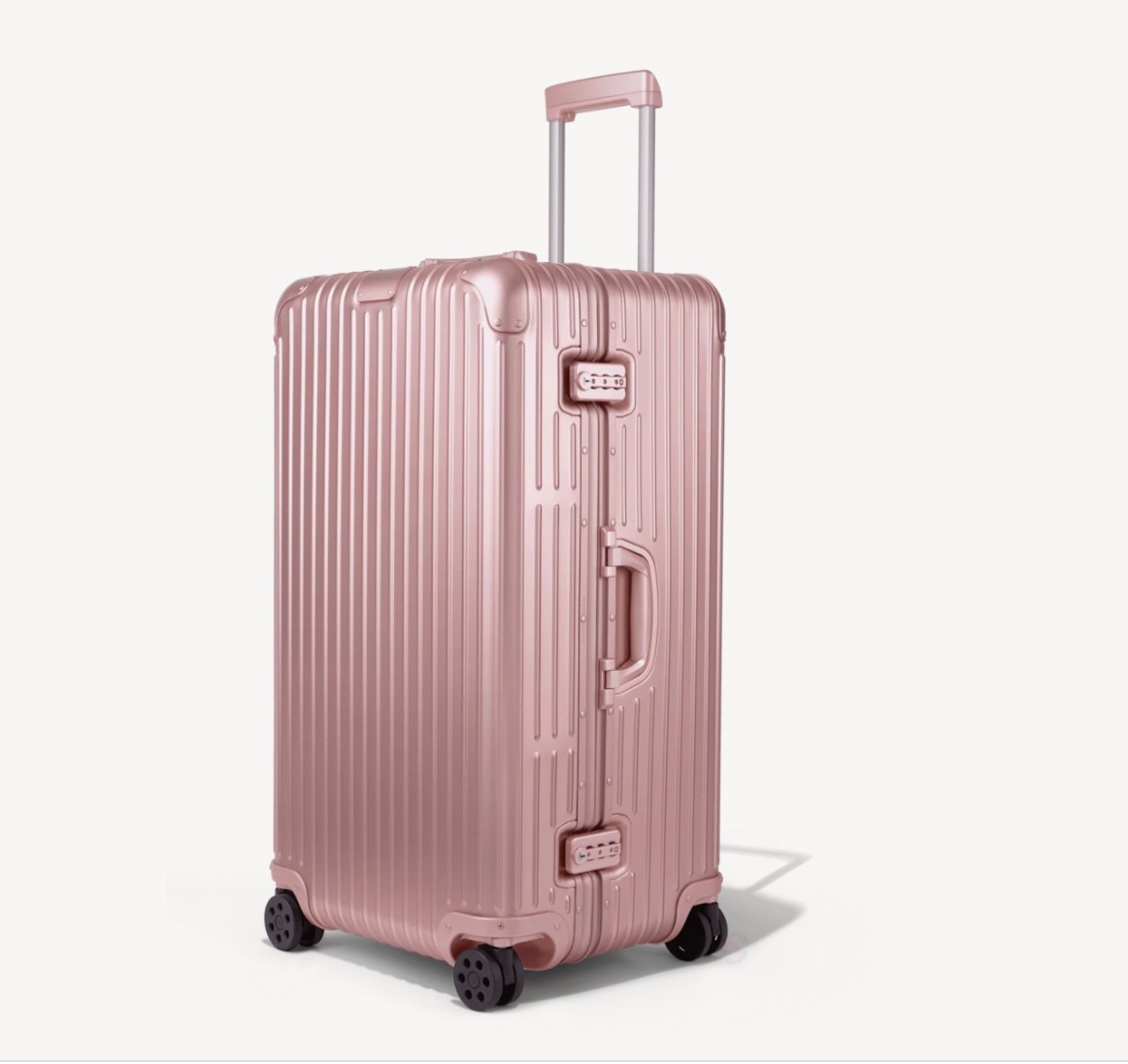 Trunk Plus Quartz 玫瑰水晶粉色行李箱