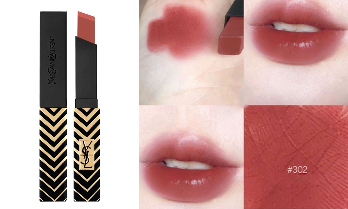 奢華緞面絨霧唇膏 #302 煙燻薔薇 $1,550