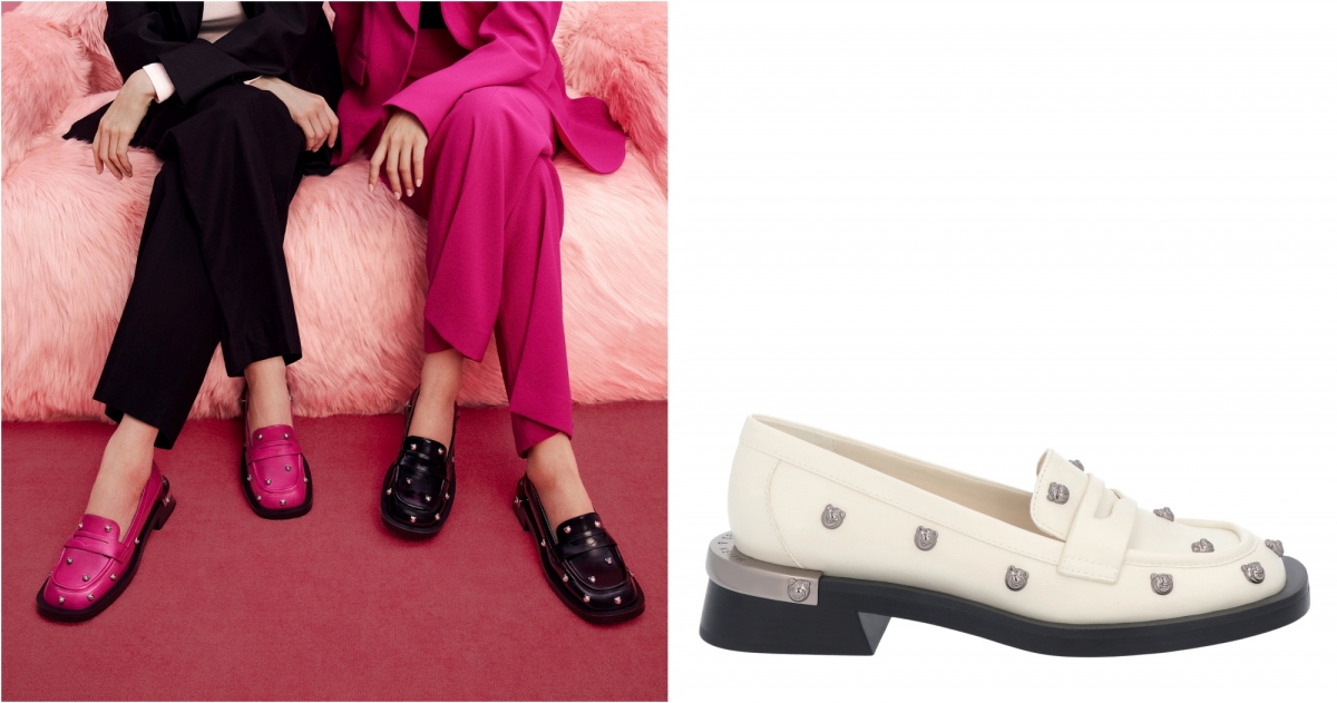 CHARLES & KEITH鉚釘樂福鞋,NT$2,990