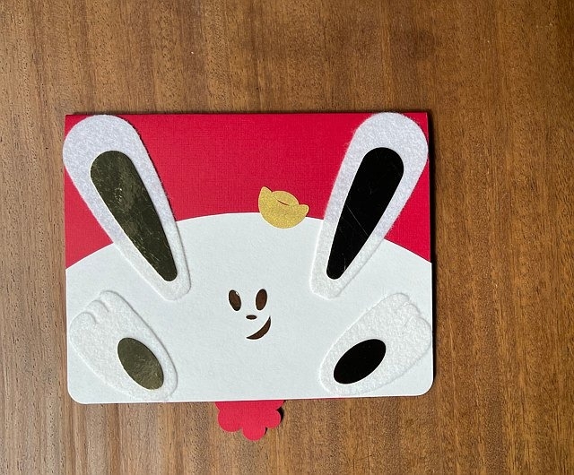 兔年創意紅包袋霹靂兔外觀