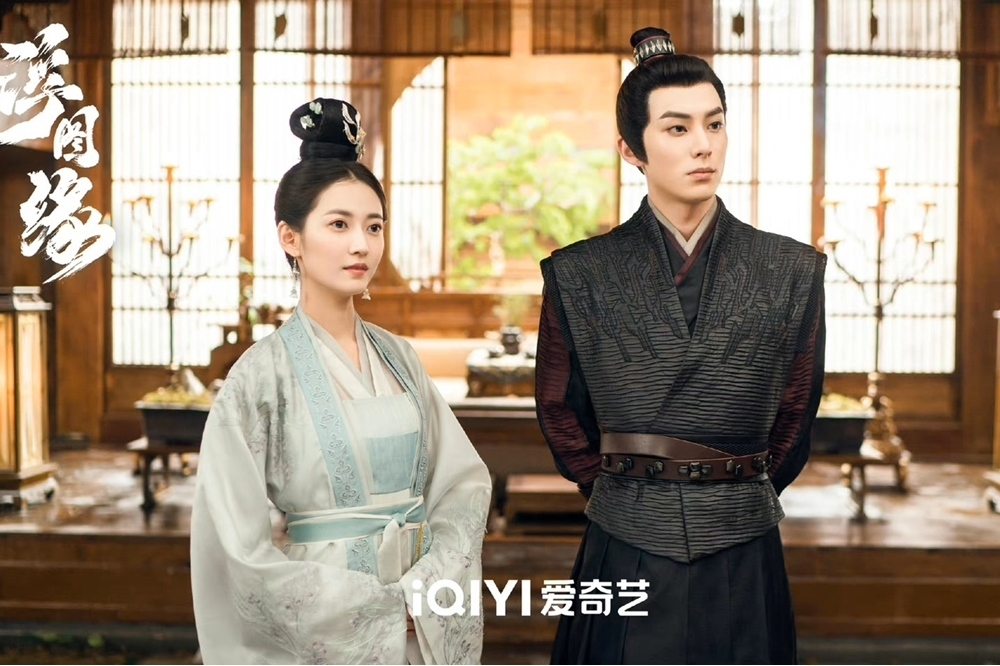 王鶴棣和陳鈺琪主演的《浮圖緣》正在熱播中。