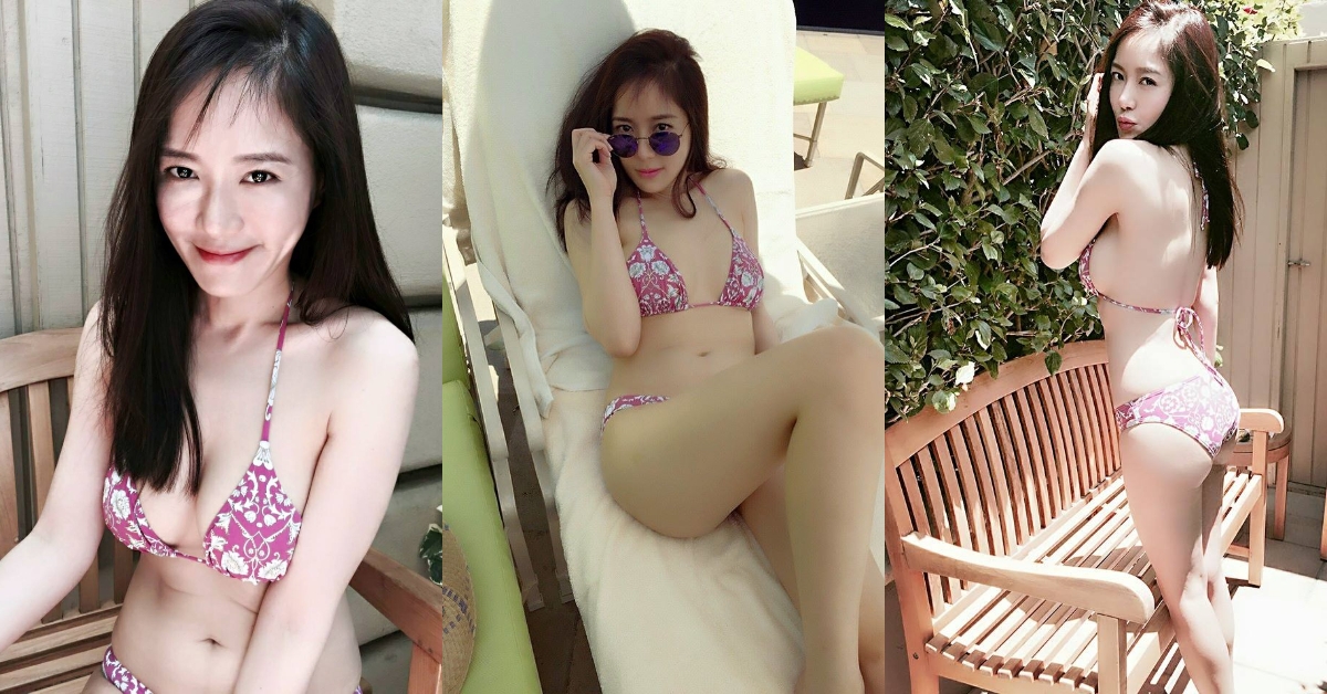 尹馨過往曾在臉書分享比基尼性感照，相當養眼。