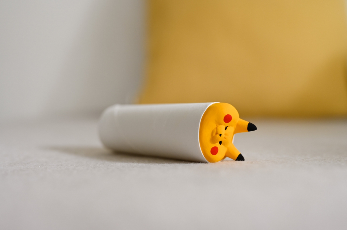 胖胖皮卡丘塞住了