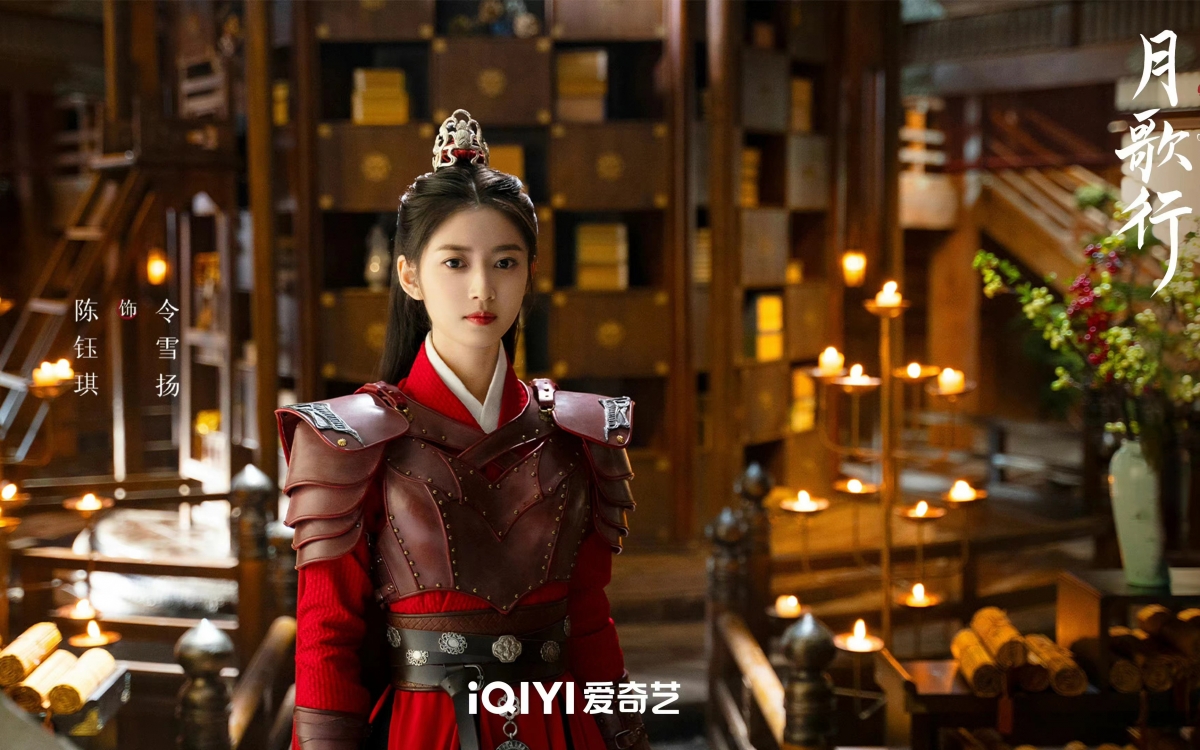 陳鈺琪過去常飾演英姿颯爽的角色，這種又美又帥的戲路真的太適合她！