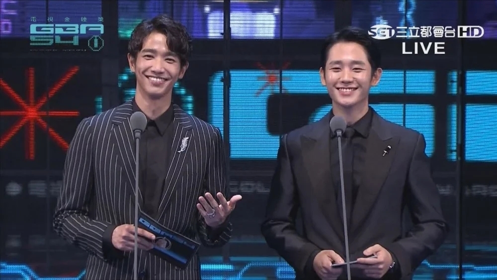 丁海寅與劉以豪「雙男神」合體