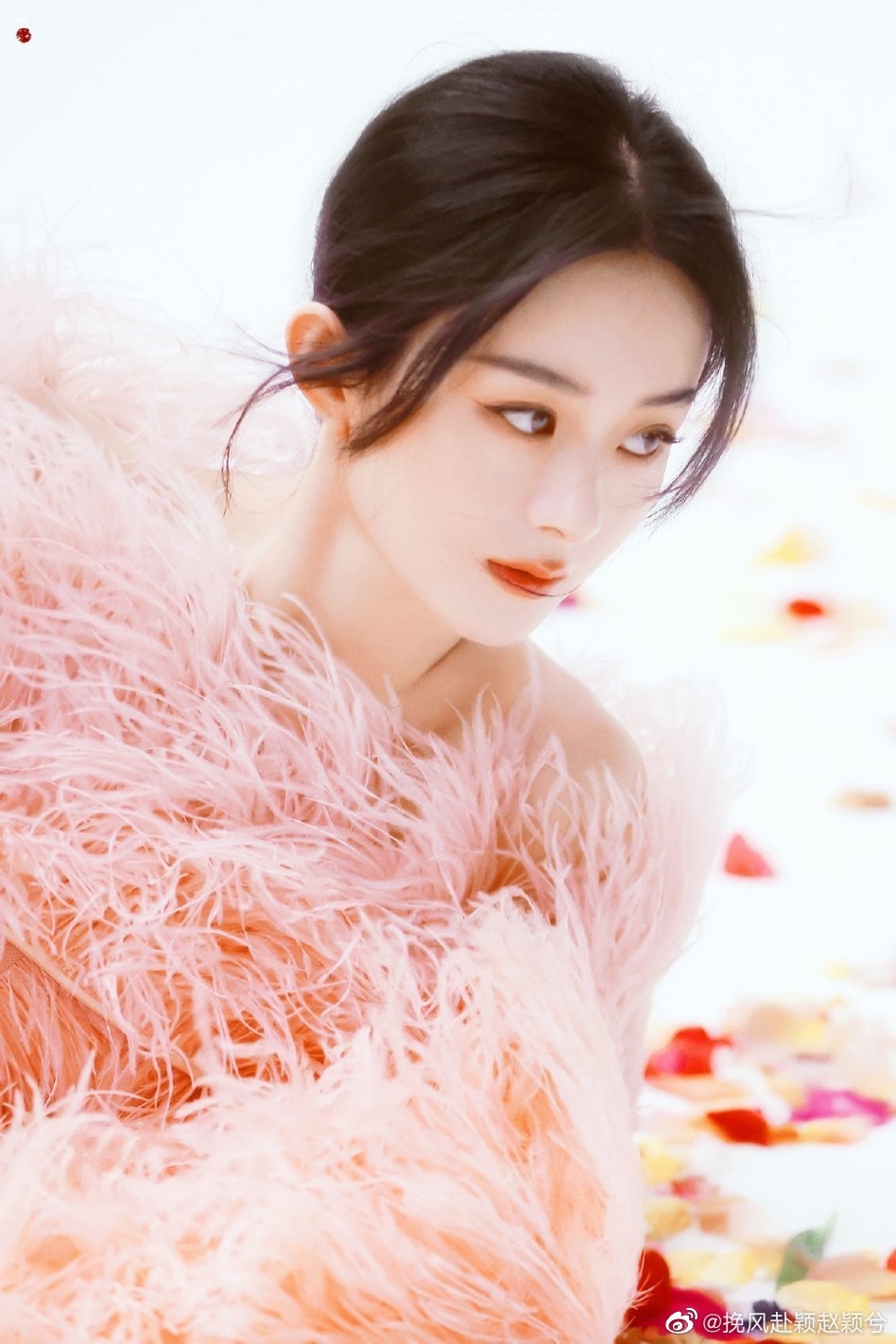 趙麗穎清純甜美，出道初期一步一腳印從配角做起。