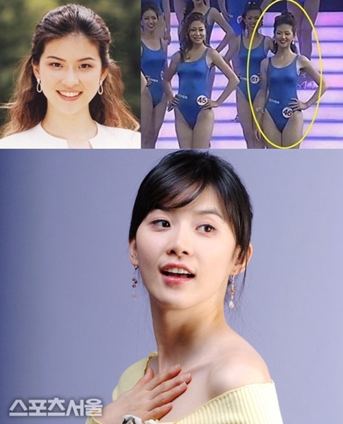 參加選美活動時的李寶英。