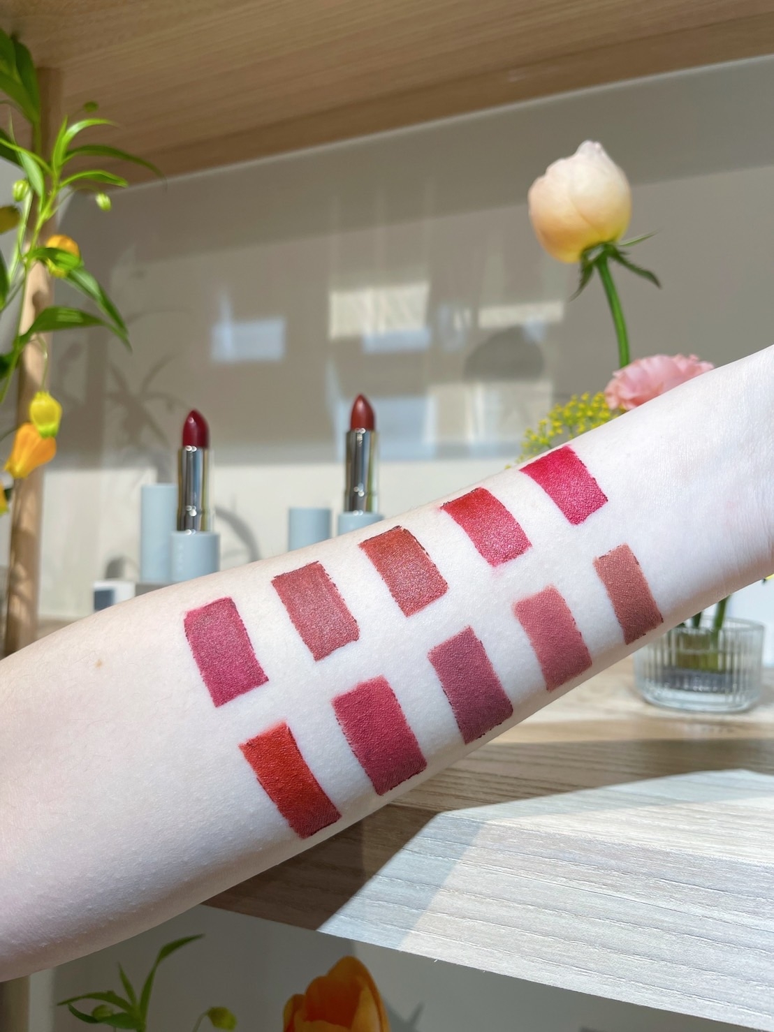 RMK 暮光柔霧口紅12色試色