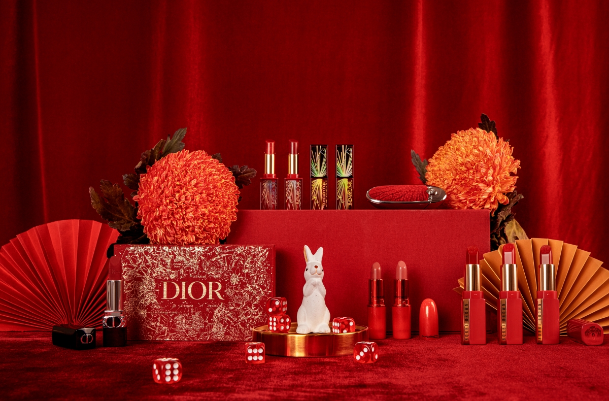 【GS美妝小教室】2023農曆新年「限量開運唇膏」推薦