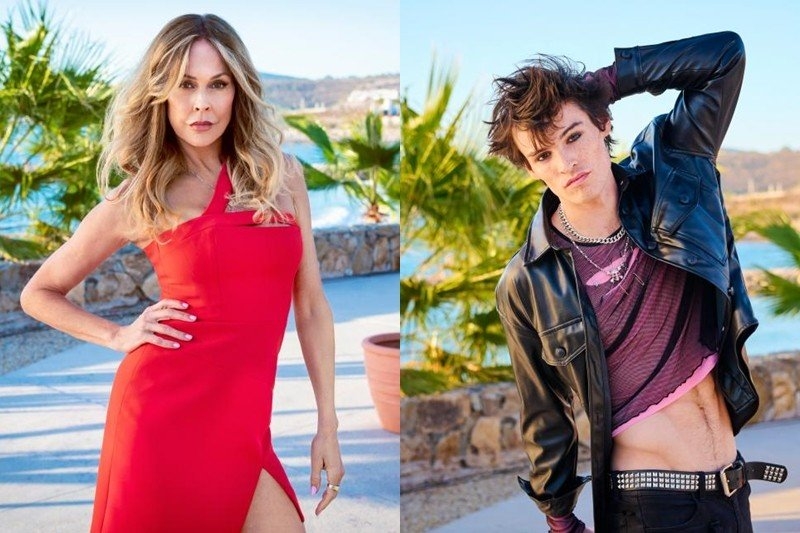 59歲April、23歲兒子Gabriel