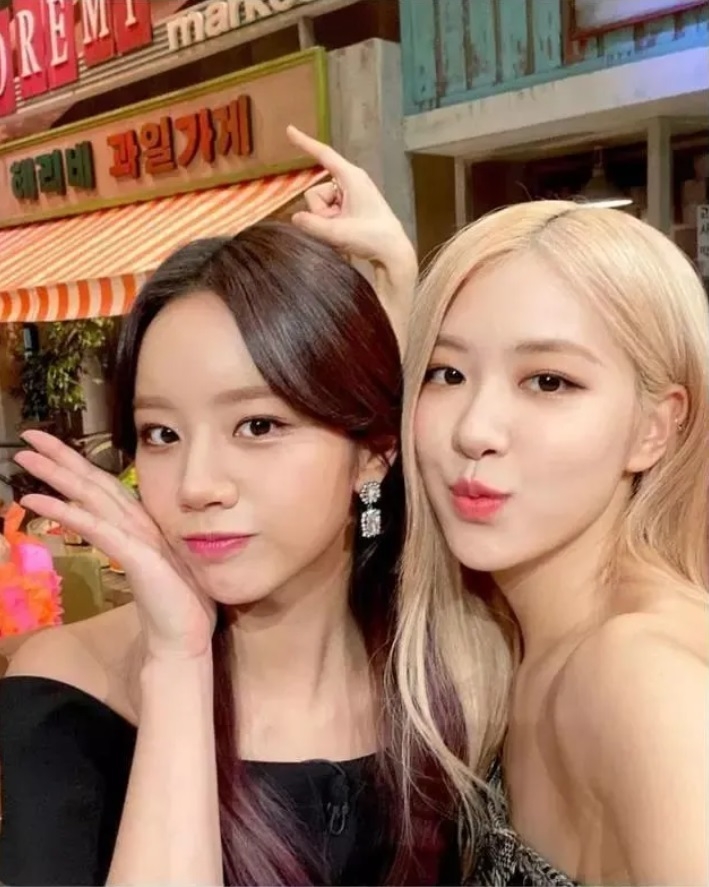 惠利和Rose顏值出眾、交情深厚，在演藝圈是知名的閨蜜。