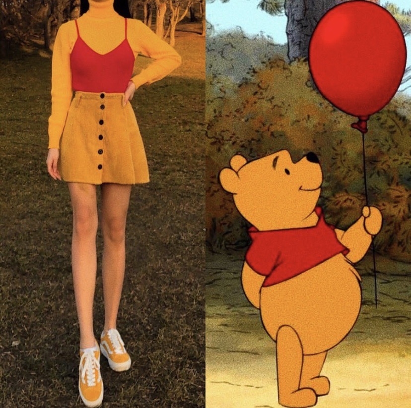 小熊維尼穿搭