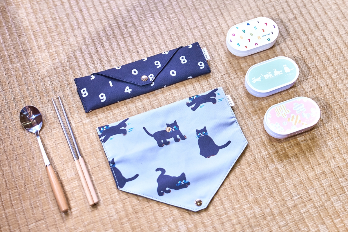 寶島眼鏡 X SOU·SOU 餐具組、隱形眼鏡清洗機。